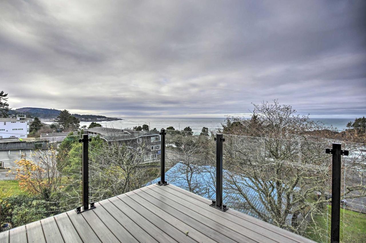 Scenic Depoe Bay Townhome With Deck Less Than 1 Mi To Parks! Exterior foto